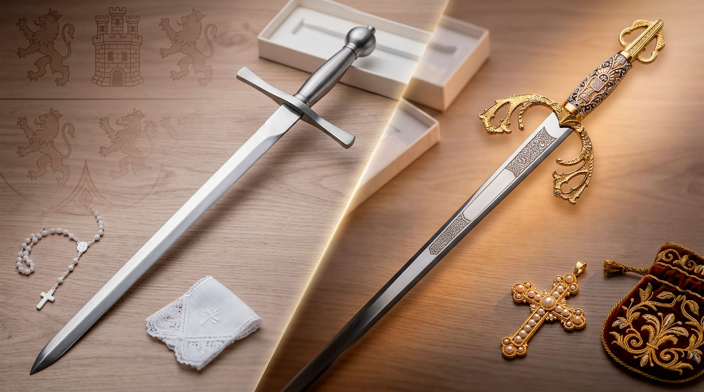 differences between toledo communion swords and standard models - Differences between Toledo communion swords and standard models