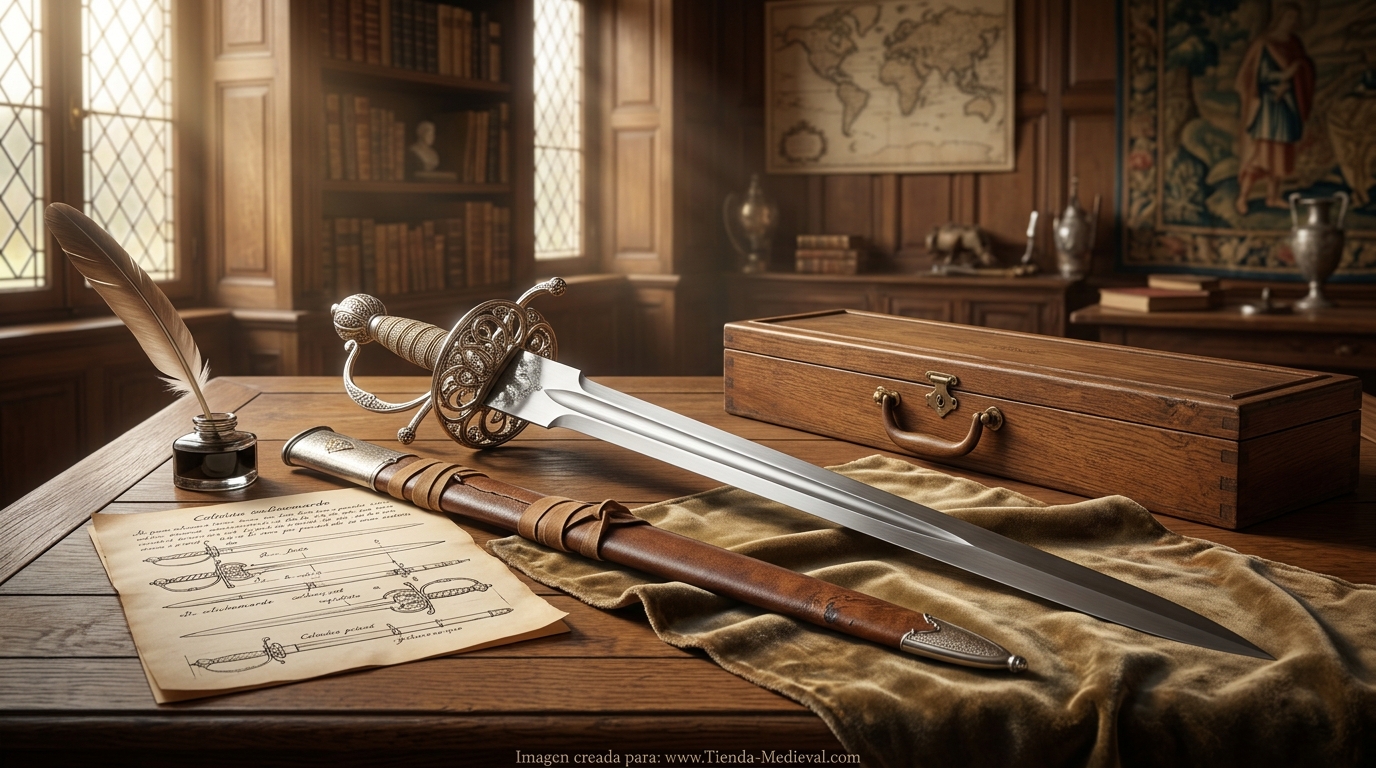 historia del espadin colichemarde frances origen y evolucion imagen 1 1776432911791 - History of the French Colichemarde Smallsword: Origins and Evolution