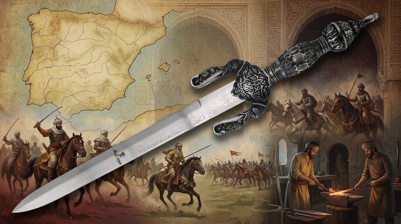 la espada jineta origen y evolucion historica en al andalus 1777138292896 - The Gineta Sword: Origin and Historical Evolution in Al-Andalus