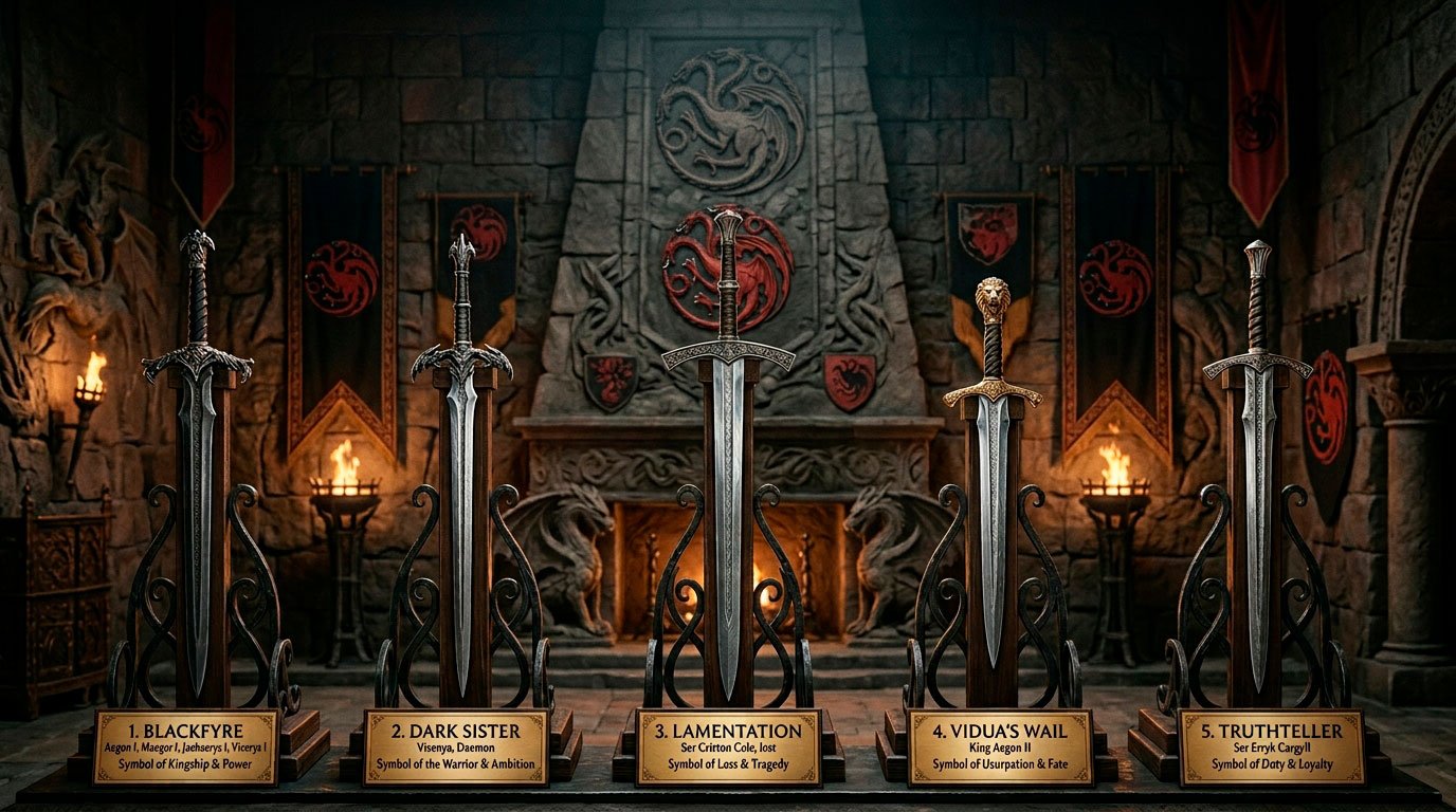 las espadas de la casa del dragon herencia y simbolismo 1776753720213 - The Swords of House of the Dragon: Heritage and Symbolism