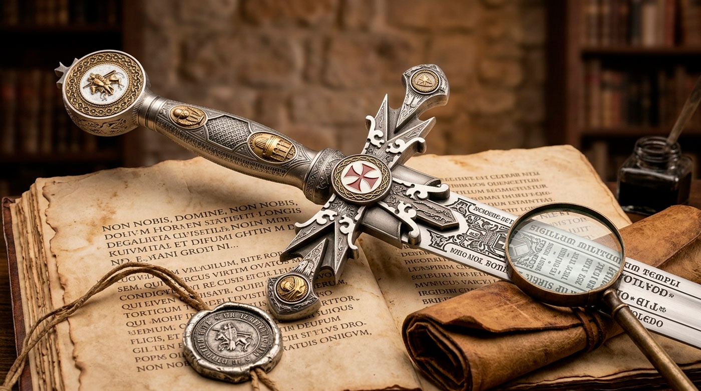 meaning of the inscriptions on templar swords from toledo - Meaning of the Inscriptions on Templar Swords from Toledo