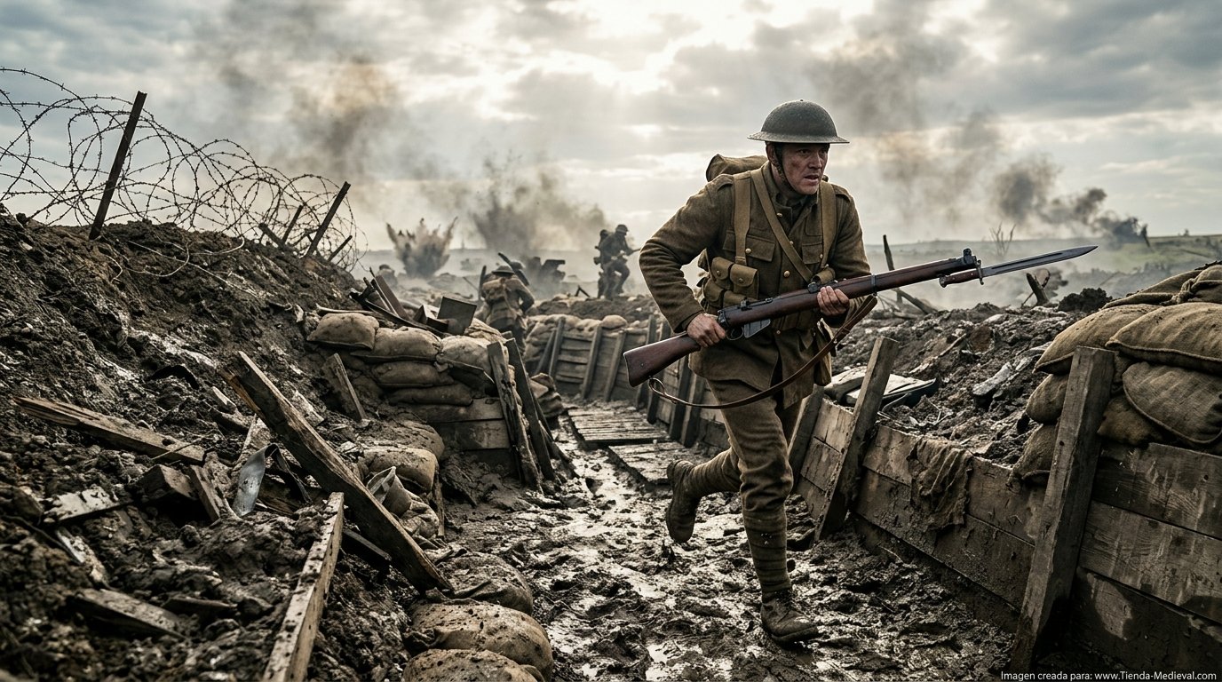 por que se usaron bayonetas en la primera guerra mundial imagen 1 1777542000693 - Why Were Bayonets Used in the First World War?