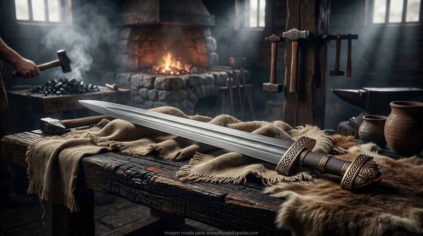 la espada vikinga hurum historia forja y autenticidad en replicas imagen 1 1778572176200 - The Hurum Viking Sword: History, Forging, and Authenticity in Replicas