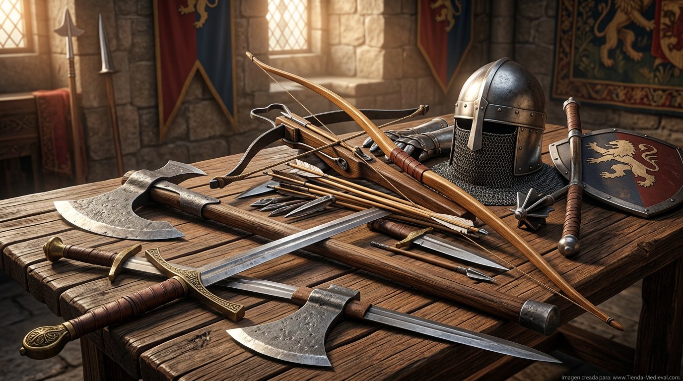 las armas medievales que cambiaron la historia militar un analisis imagen 1 1779034510923 - Medieval Weapons That Changed Military History