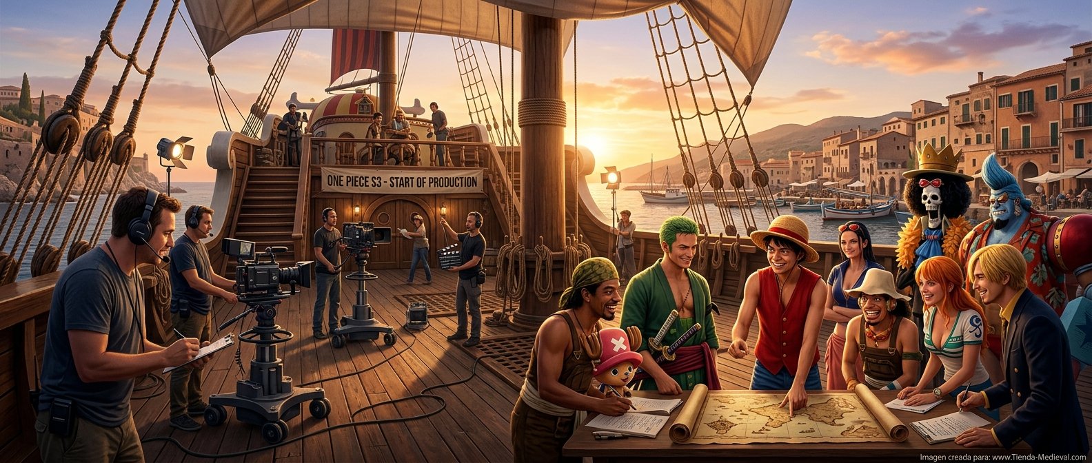 one piece s3 inicio de produccion y nuevos fichajes imagen 1 1779439148811 - ONE PIECE S3: Production Begins with Exciting New Cast Additions